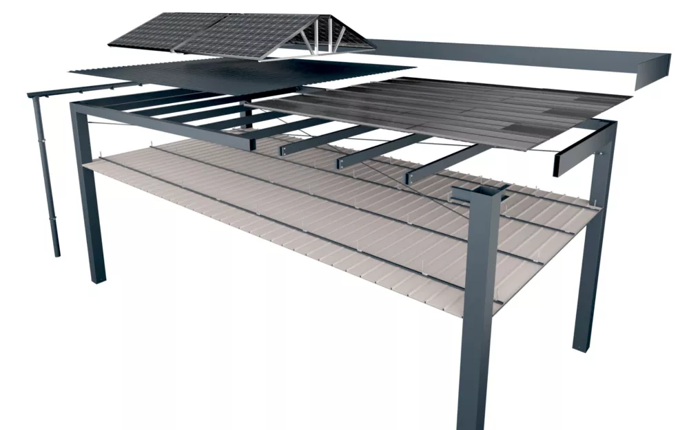 Carport STARK - Komponenten