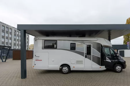 Autarkes PV Photovoltaik-Carport - Solarcarport von Baudiscount