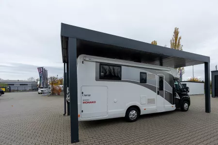 Autarkes PV Photovoltaik-Carport - Solarcarport von Baudiscount