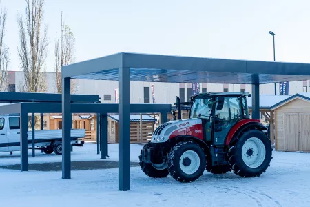 Autarkes PV Photovoltaik-Carport - Solarcarport von Baudiscount