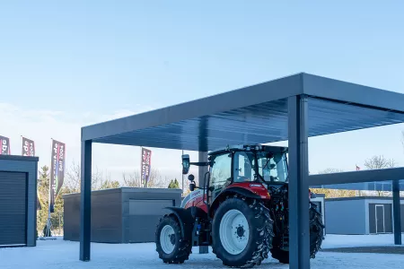 Autarkes PV Photovoltaik-Carport - Solarcarport von Baudiscount