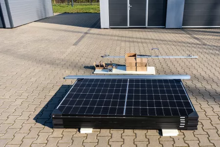 Photovoltaikanlage auf Carport montieren - Solarcarport bauen