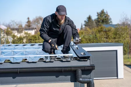 Photovoltaikanlage auf Carport montieren - Solarcarport bauen