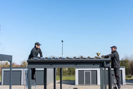 Photovoltaikanlage auf Carport montieren - Solarcarport bauen