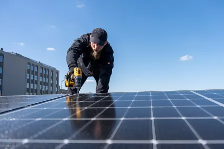 Photovoltaikanlage auf Carport montieren - Solarcarport bauen