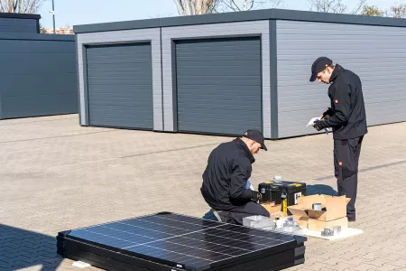 Photovoltaikanlage auf Carport montieren - Solarcarport bauen