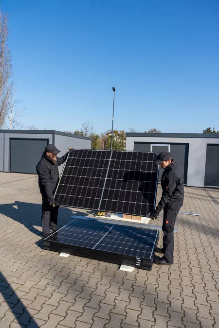 Photovoltaikanlage auf Carport montieren - Solarcarport bauen