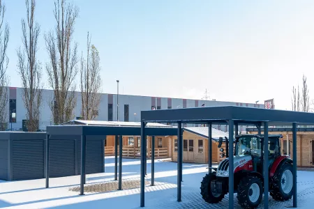 Autarkes PV Photovoltaik-Carport - Solarcarport von Baudiscount