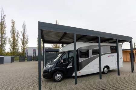 Autarkes PV Photovoltaik-Carport - Solarcarport von Baudiscount