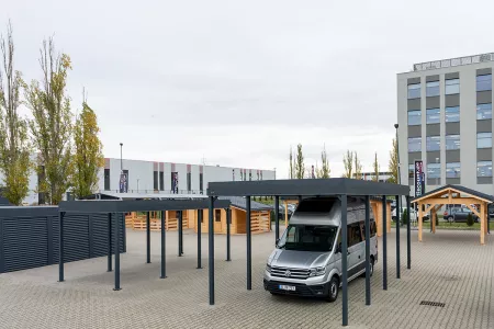 Autarkes PV Photovoltaik-Carport - Solarcarport von Baudiscount