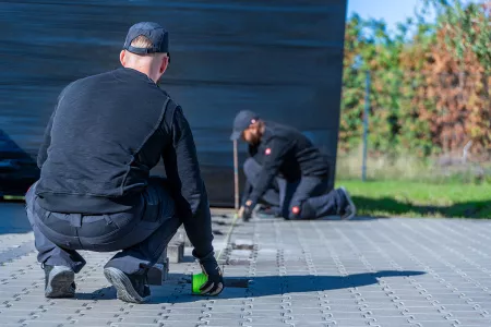 Baudiscount Carport Schraubfundamente selber montieren