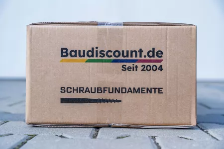 Baudiscount Carport Schraubfundamente selber montieren