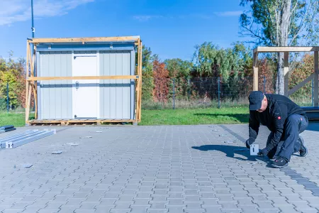 Baudiscount Carport Schraubfundamente vom Profi montieren lassen