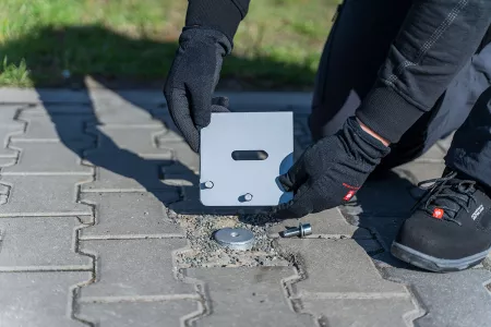 Baudiscount Carport Schraubfundamente vom Profi montieren lassen