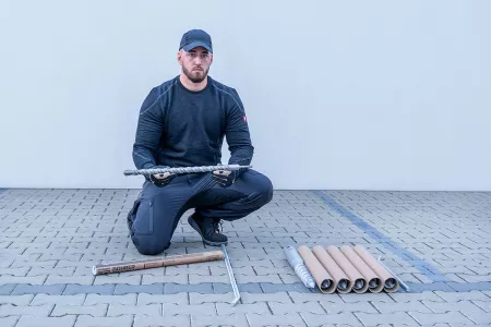 Baudiscount Carport Schraubfundamente vom Profi montieren lassen