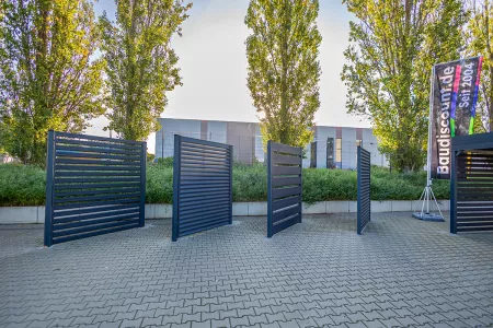 Carport Sichtschutzwände / Wandfelder montieren