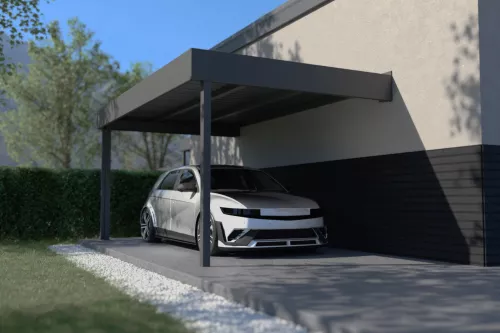 Anlehncarports